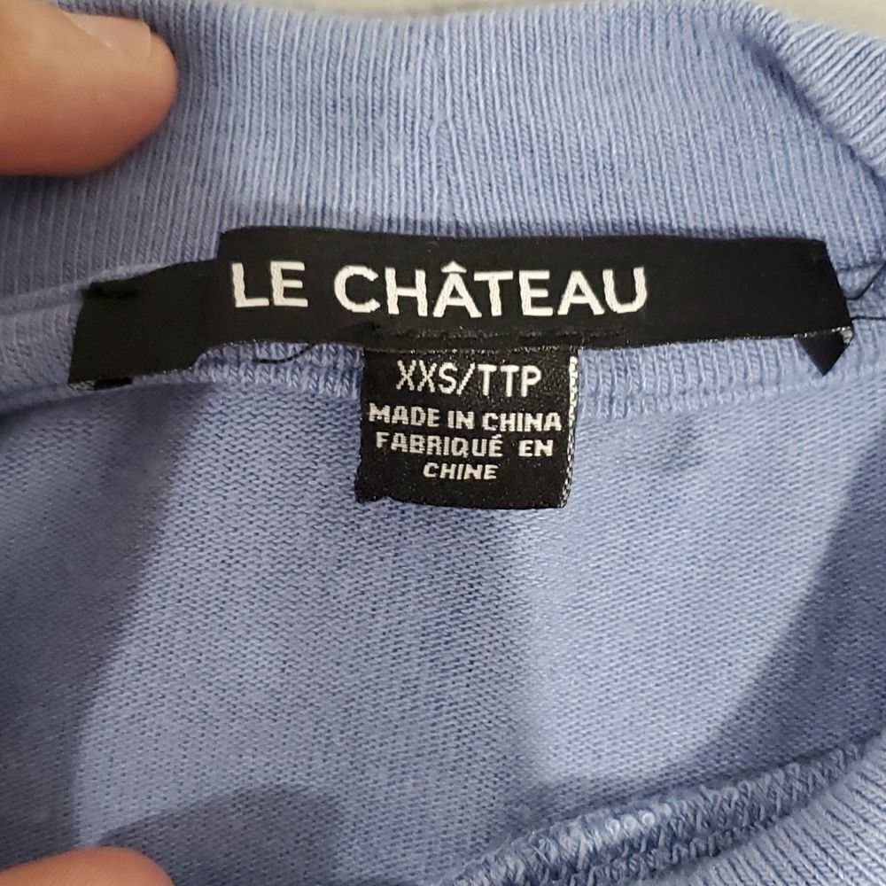 LE chateau blue sleeveless dress - Picture 6 of 7